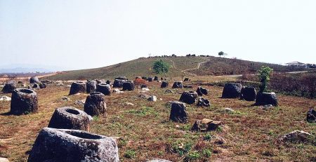 라오스 북부 여행 씨엥쿠앙 돌 항아리평원