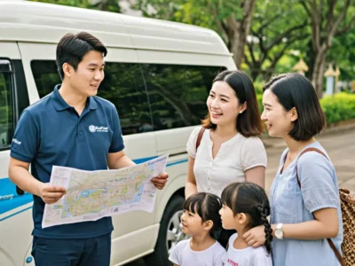 비엔티안 자유여행 하루투어 전세밴